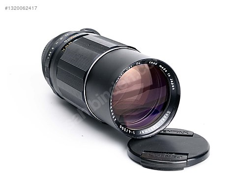 Lenses / Pentax Takumar 200mm F4 M42 Manuel Lens - Bakımı Yapıldı