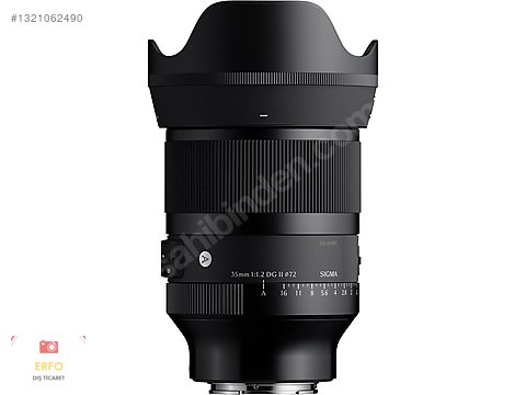 Lensler / Sigma 35mm f1.2 DG II Art Lens (Sony E) (Erfo Djıtal