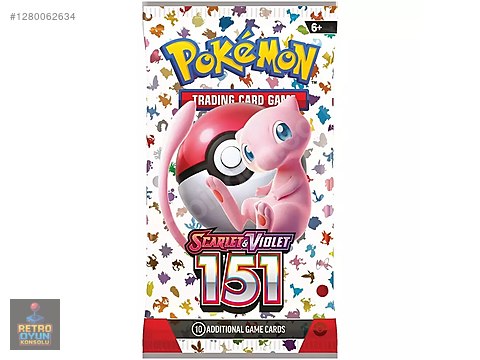 Game Cards / Pokemon TCG Scarlet & Violet 151 Booster Pack EN on