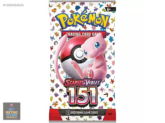 Pokemon TCG Scarlet & Violet 151 2個　英語 Game Cards / Pokemon TCG Scarlet & Violet 151 Booster Pack EN on