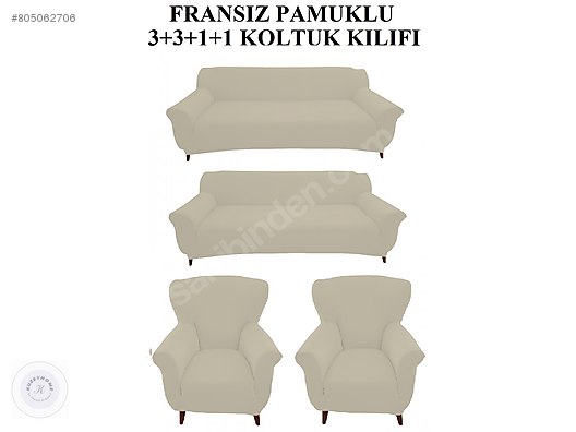 Fransiz Koltuk Kilifi Takimi Krem 3 3 1 1 Koltuk Ortusu Modelleri Sahibinden Com Da 805062706