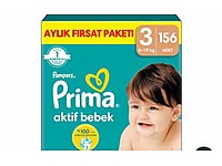 Prima Aktif Bebek No:3 (156 Adet, Kapalı Kutu #1282062849