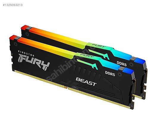 KingstonFURYBeastDDR5 5600Mhz 16GB×2枚セット Kingston Fury Beast DDR5 5600Mhz 2*16GB sahibinden.comda - 1325063213