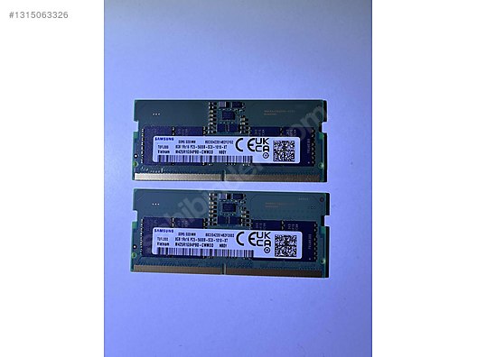 Samsung 2x8 5600 MHz Ddr5 cL40 ram on sahibinden.com - 1315063326