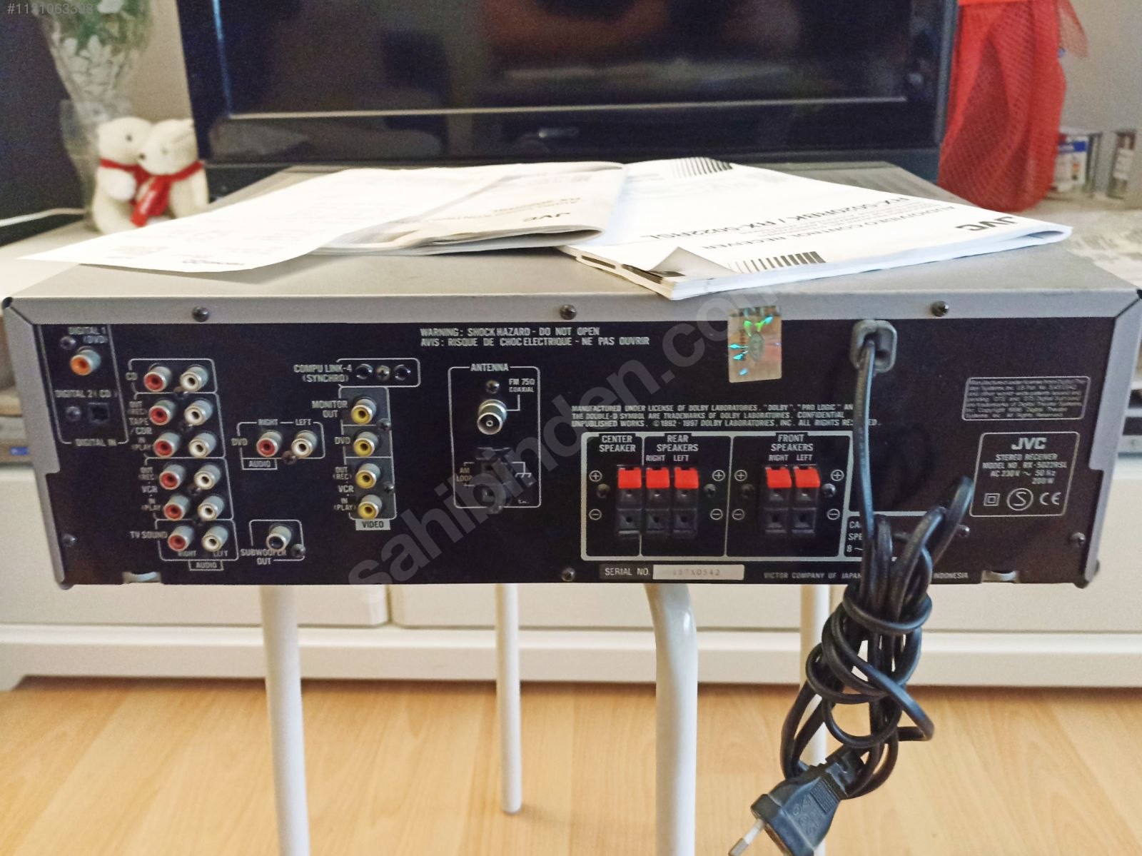 JVC RX5022RSL AMFİ ( KUMANDALI ) JVC Receiver Amfiler alışverişte