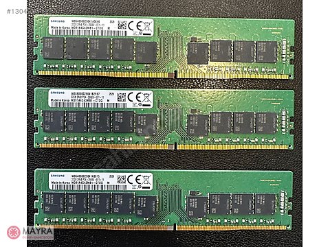 32GB PC4-21300 DDR4-2666Mhz 2RX8 UDIMM ECC Memory sahibinden.comda ...