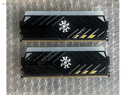 XPG 16GB RGB IŞIKLI (2x8) 3200MHz CL16 DDR4 Ram Temiz / Sorunsuz