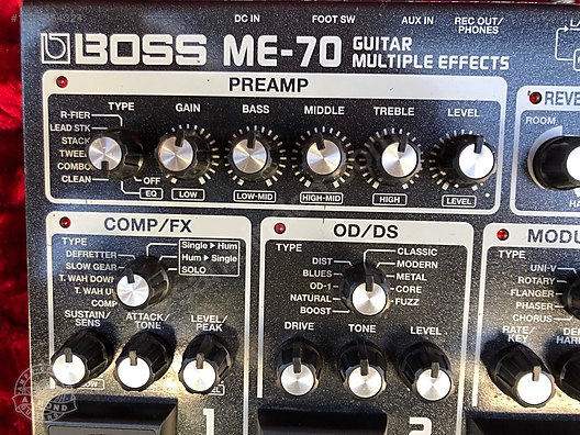 Boss Me 70 Elektro Gitar Prosesörü - Prosesör ve Diğer Enstrüman