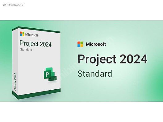 Microsoft Project 2024 Standard Lisans Anahtarı sahibinden.comda