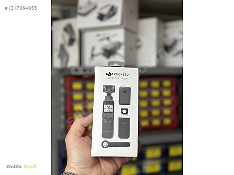 2. El Dji Pocket 2 Combo Mikrofonlu Set Kredi Kartına Taksitli