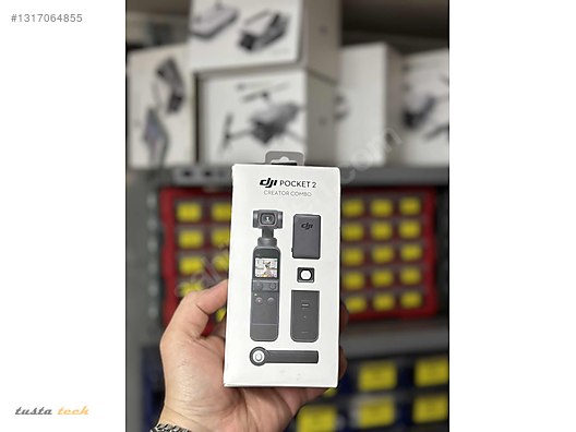 2. El Dji Pocket 2 Combo Mikrofonlu Set Kredi Kartına Taksitli