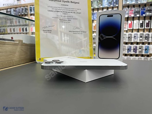 Apple / iPhone 14 Pro / İPHONE 14 PRO 256GB BEYAZ TEMİZ SORUNSUZ