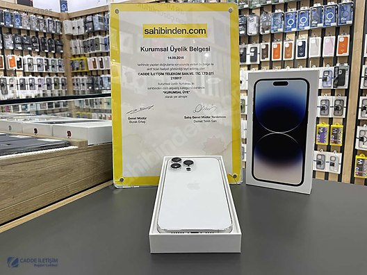 Apple / iPhone 14 Pro / İPHONE 14 PRO 256GB BEYAZ TEMİZ SORUNSUZ