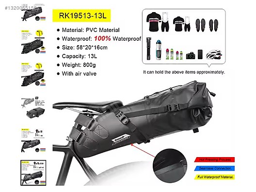 Rhinowalk 13 LT Bisiklet Sele Altı Çanta on sahibinden.com