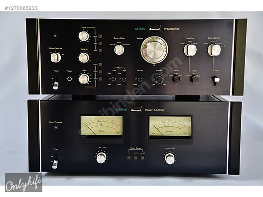 Diğer Power Amfi - Sansui Pre CA-2000 Power BA-2000 - 1270065233