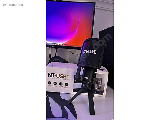 Rode NT-USB+ Mikrofon (Az Kullanılmış Kutulu) sahibinden.comda