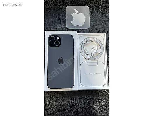 Apple / iPhone 15 / İphone 15 black sahibinden.comda - 1319065260