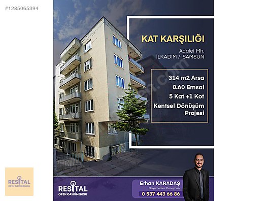 RESİTAL OPEN'DAN KAT KARŞILIĞI BİNA
