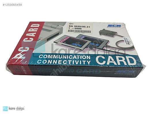 SCM Microsystems ECC V.Z1.0 Ethernet PCMCIA Kartı sahibinden.comda