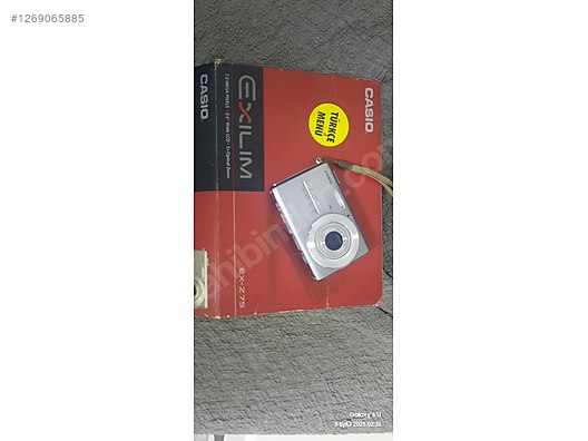 İkinci El Casio Exilim EX-Z75 Kompakt Dijital Fotoğraf Makinesi