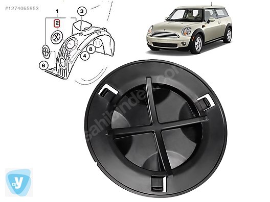 MİNİ COOPER R55 R56 R57 R59 DAVLUMBAZ KAPAĞI OEM: 51772751776