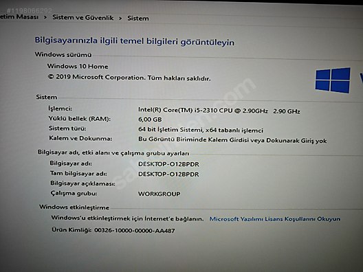 İkinci El ve Sıfır Alışveriş / Bilgisayar / Masaüstü / Modeller / Exper