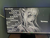 Rampage 165hz 1 ms monitör satılık