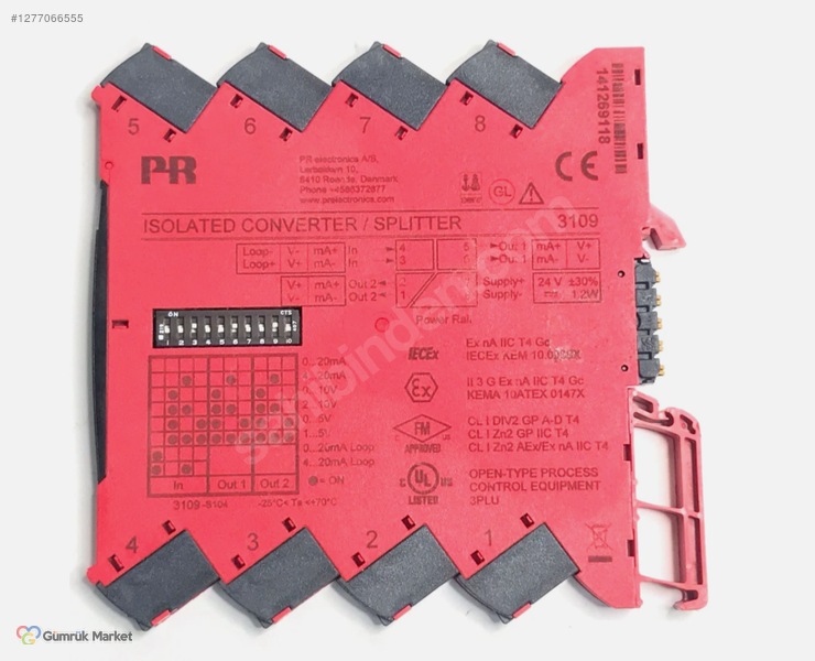 PR ELECTRONICS 3109 Isolated Converter / Splitter PR 3109 sahibinden ...