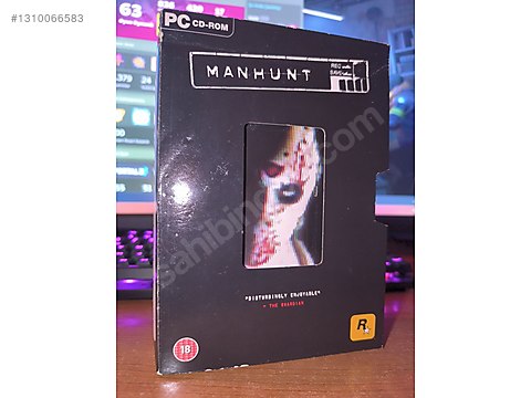 PCゲーム 北米版 Manhunt (マンハント) CD-ROM 中古 Manhunt Pc.. sahibinden.comda - 1310066583