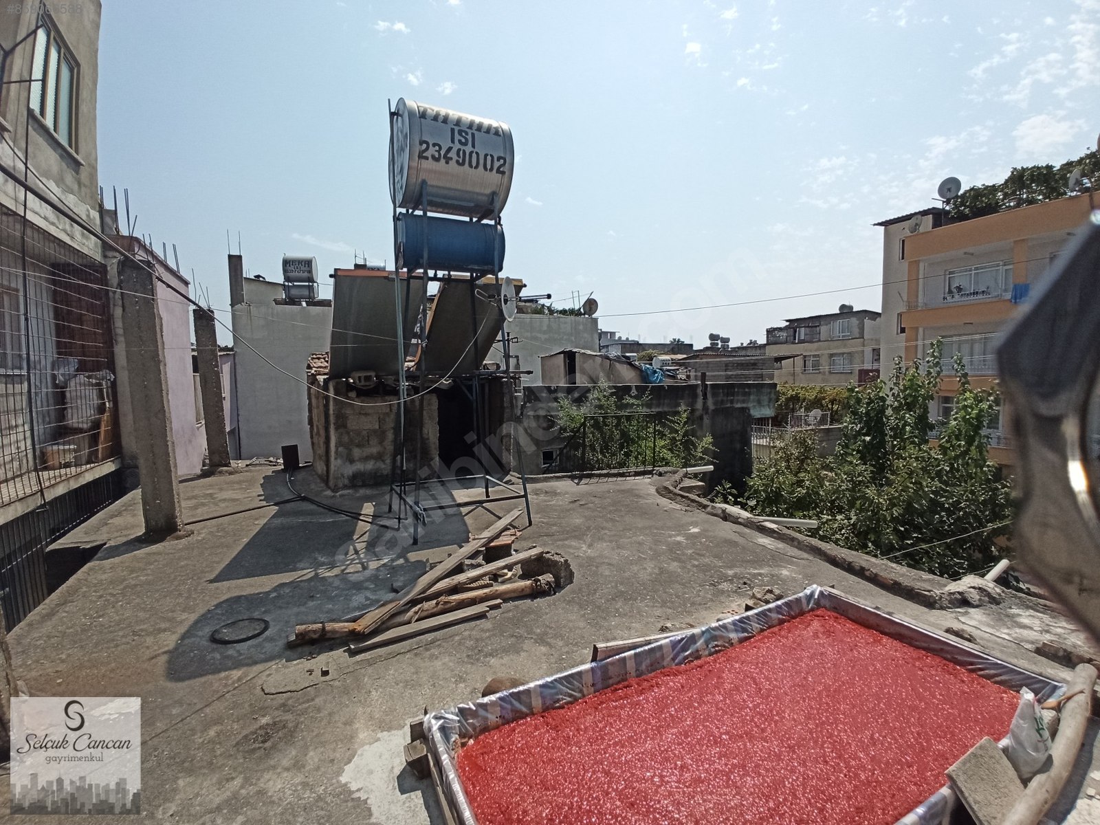 MERSİN BÜYÜK ŞEHİR MAKİNA İKMAL ARKASI MÜSTAKİL EV SATILIK Satılık