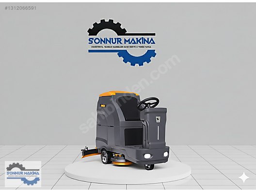 ORKA K80 BİNİCİLİ ZEMİN TEMİZLEME MAKİNESİ - Sanayi Makineleri ve