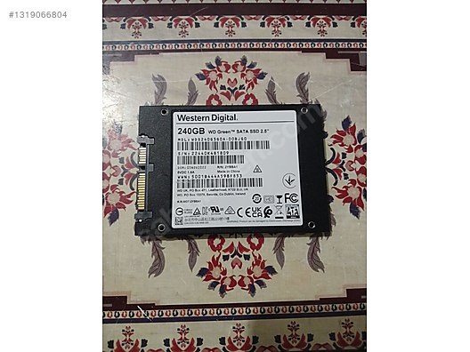 WD GREEN 240GB SSD SON GÜN on sahibinden.com - 1319066804