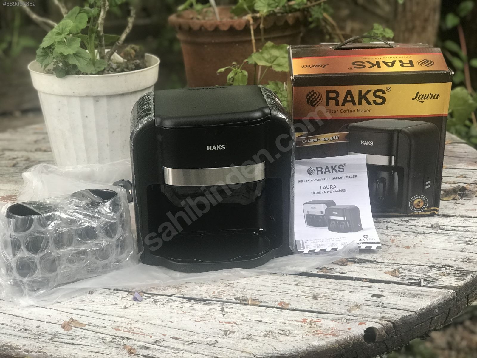 Raks filtre kahve makinesi(kendinden filtreli) Raks Kahve Makinesi ve