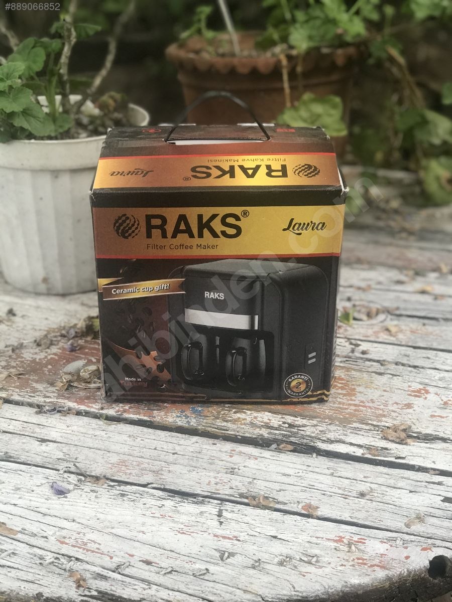 Raks filtre kahve makinesi(kendinden filtreli) Raks Kahve Makinesi ve