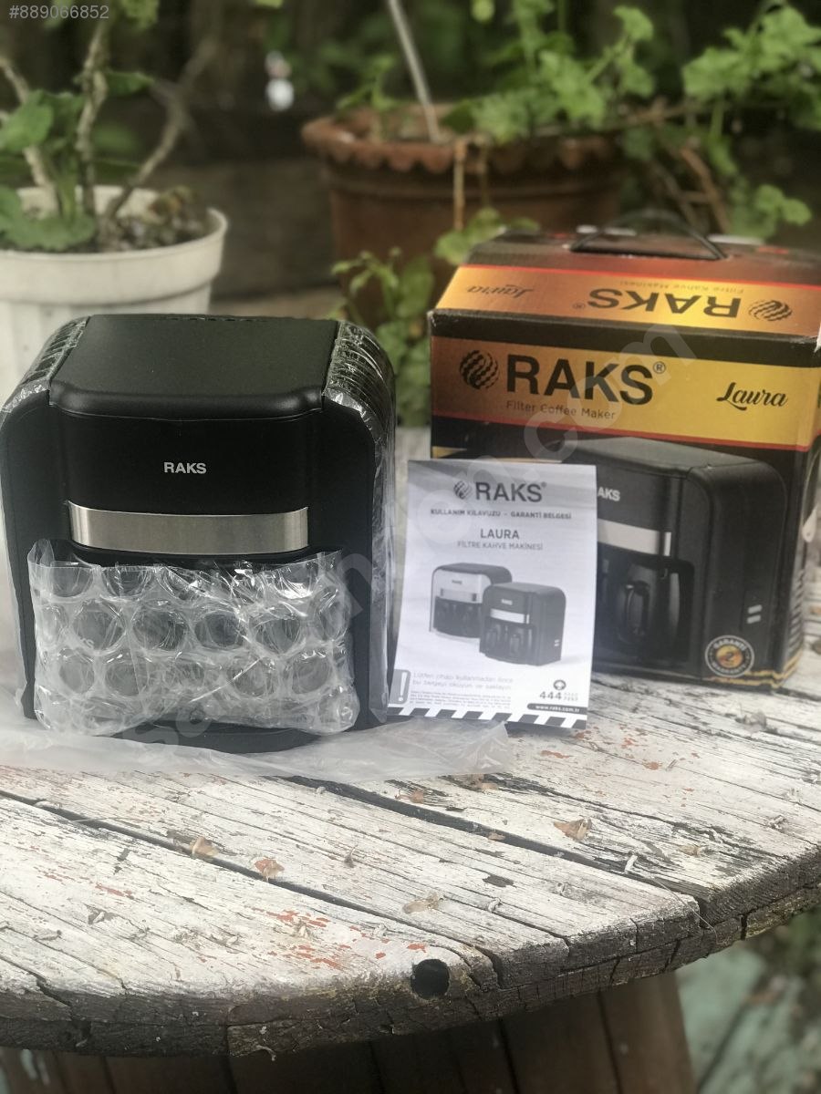 Raks filtre kahve makinesi(kendinden filtreli) Raks Kahve Makinesi ve