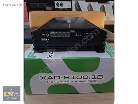 Amplifiers / FOR-X XAD 8100.1D MONO ANFİ on sahibinden.com