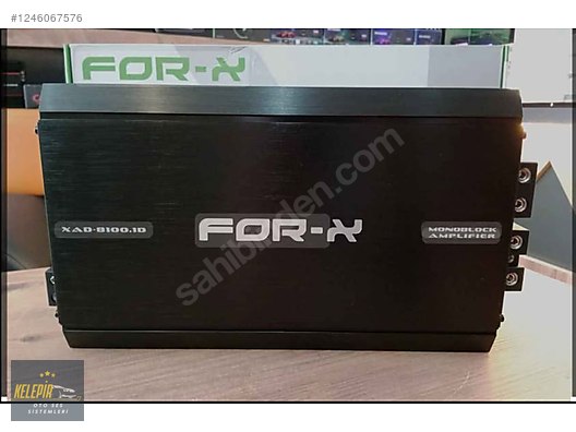 Amplifiers / FOR-X XAD 8100.1D MONO ANFİ on sahibinden.com