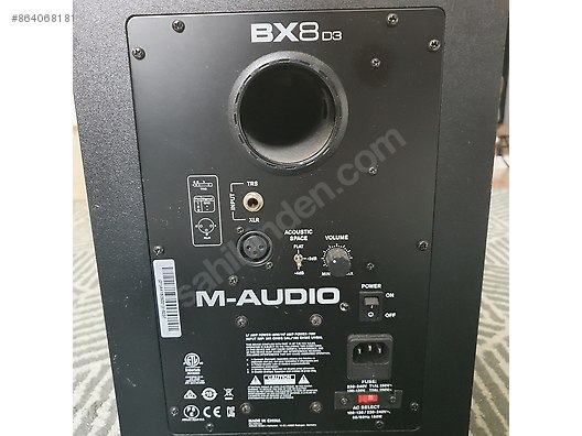 M Audio Bx8 D3 Tek Referans Monitor Sahibinden Com Da 864068181