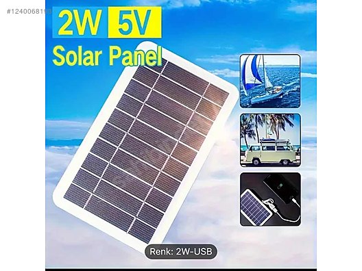 Güneş Enerjisi Sistemi - Güneş enerji şarj paneli