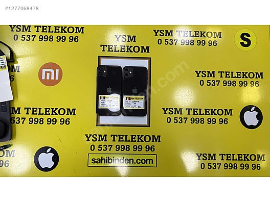 Resim Apple iPhone 11 İkinci El TR | 64 GB | Siyah İkinci El YSM TELEKOM'DAN İPHONE 11 64 GB SİYAH