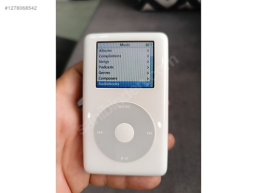 İPOD KLASİK 4. NESİL 60 GB TERTEMİZ SORUNSUZ - Apple iPod Classic