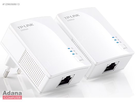 2 ADET TP-LINK TL-PA2010 200Mbps Nano Powerline Adaptör (Çiftli