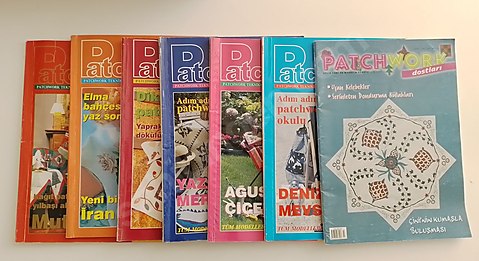 Patchwork model ve kalıp dergileri