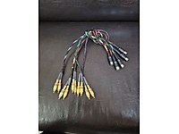 5 pin & 5 pin --- rca & 5 pin kablo ( BALANCED KABLO )