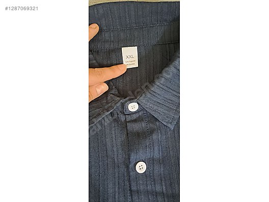 Lacivert Erkek Gömlek