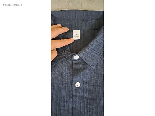 Lacivert Erkek Gömlek