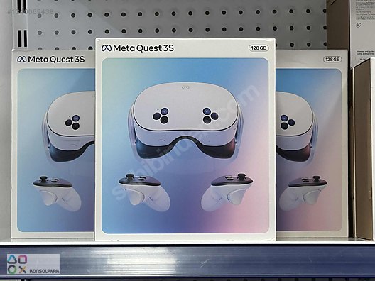 META QUEST 3S 128GB -SIFIR-KAPALI KUTU-HEMEN TESLİM-KONSOLPARK