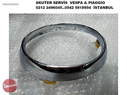 Gear Wheel 642662 Far Cercevesi Vespa Primavera Krom At Sahibinden Com 860069606