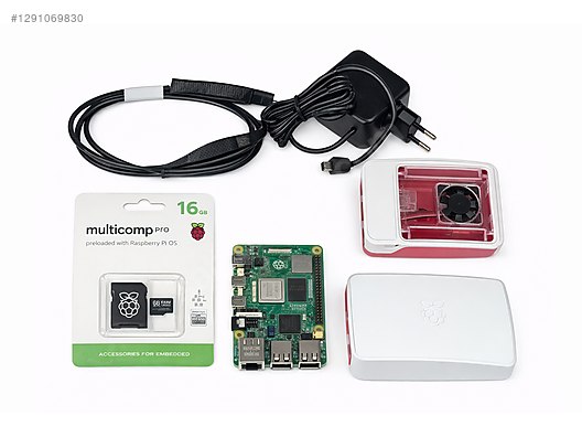 Raspberry Pi / Raspberry Pi 5 8GB Starter Kit İstanbul Stoktan