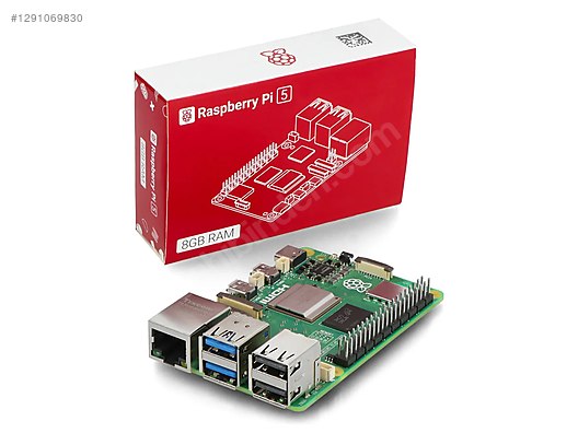 Raspberry Pi / Raspberry Pi 5 8GB Starter Kit İstanbul Stoktan